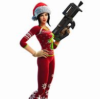 Image result for Holly Jolly Skin in Fortnite PNG