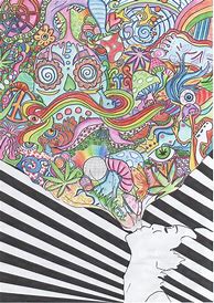 Image result for Easy Trippy Drawings of Butterfies