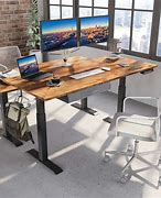 Image result for Height Adjustable Office Table