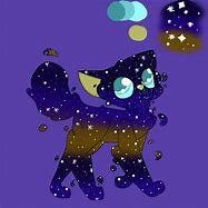 Image result for deviantART Galaxy Cat