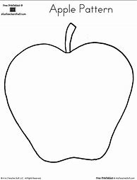 Image result for Free Printable Apple Pattern Cards