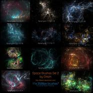 Image result for Photoshop Space Brushes