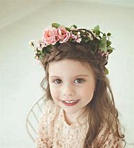 Image result for Flower Girl Flower Crown