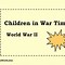 Image result for World War 2 Children