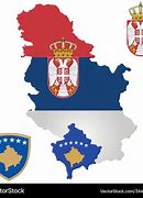 Image result for Serbia-Kosovo Flag