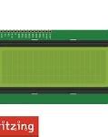 Image result for LCD 20X4 I2C Fritzing
