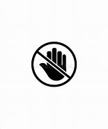 Image result for Don't Touch Graphic