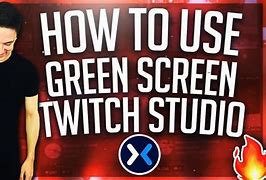 Image result for How to Setup a Round Green Screen Twitch