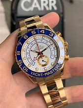 Image result for gold rolex yacht master