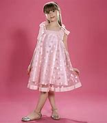 Image result for Girls Pink Polka Dot Dress