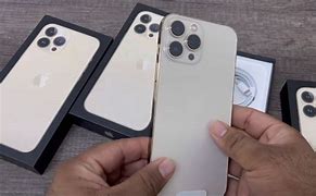 Image result for iPhone 13 Pro Max Gold Unboxing