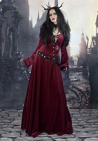 Image result for Gothic Witch Dress