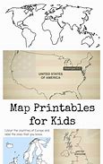 Image result for Kids Maps Printable