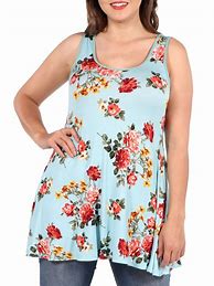 Image result for Plus Size Sleeveless Tunic Tops for Women
