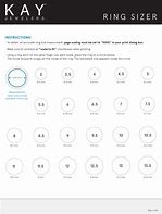 Image result for A Printable Ring Size Chart