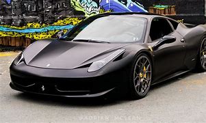 Image result for Black Ferrari Pics