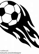 Image result for Soccer Ball Flame SVG