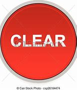Image result for Clear Button Clip Art