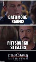 Image result for Ravens-Steelers Meme