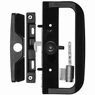 Image result for Exterior Keyed Lock for Patio Sliding Door