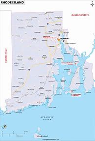 Image result for Free Printable Rhode Island Map