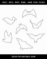 Image result for Flying Bat Outline