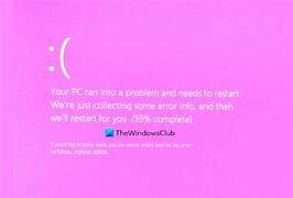 Image result for Pink Screen of Death