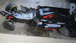 Image result for McLaren F1 Crash
