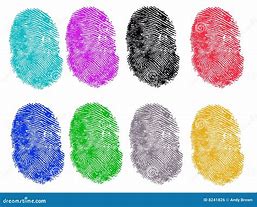 Image result for Colorful Fingerprints