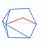 Image result for How to Draw a Hexagon On Graph Paper