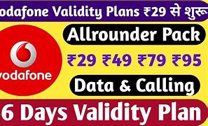Image result for Vodafone Validity Recharge