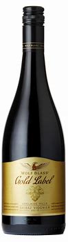 Image result for Wolf Blass Shiraz Gold Label