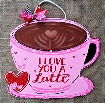 Image result for I Love You a Latte Glass Cup