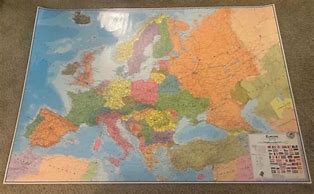 Image result for Europe Wall Map