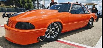 Image result for Fox Mustang Drag Car