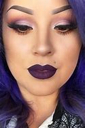 Image result for Purple Lipstick Makeup