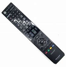 Image result for Sharp AQUOS Remote Control Input Button