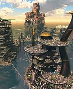 Image result for Ancient Futuristic City Concept Art