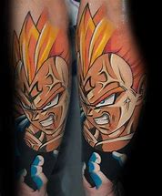 Image result for Dragon Ball Z Vegeta Tattoo