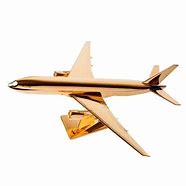 Image result for Gold Airplane On Stand