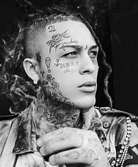 Image result for Lil Skies Face Tats