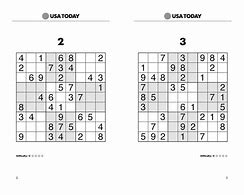 Image result for USA Today Daily Sudoku Puzzle