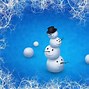 Image result for Xmas Snowman Wallpaper