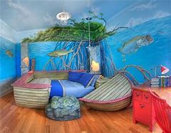 Image result for Underwater Themed Bedroom
