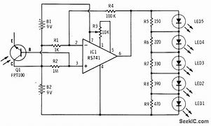 Image result for Light Meter Circuit