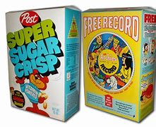 Image result for Post Cereal Record Box