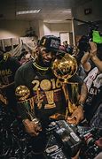 Image result for LeBron James with Trophy