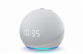 Image result for Amazon Echo Dot 4th Generation with Clock