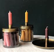 Image result for Candle Holder Gold Pep