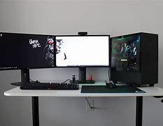 Image result for Gaming PC Monitor Setup